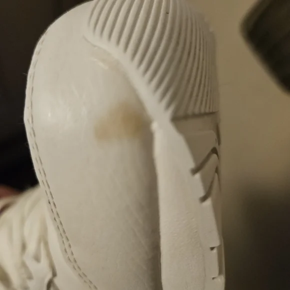 Reebok Womens 7.5 Classic White Leather Sneakers - Picture 4 of 5